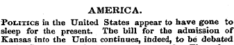 AMERICA. Politics in the United States a...