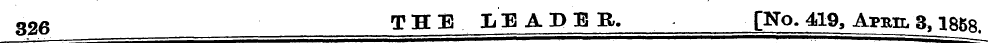 326 THE Ii ' . B APEB. [No. 419, April 3...