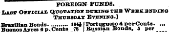 FOREIGN FUNDS. Last Ovvxoxax QuoTAmoir D...