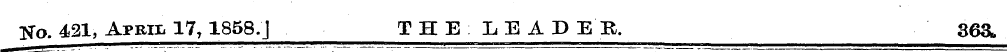 ffo. 421, ApbiIj 17, 1858. J THEL.EAPEB....