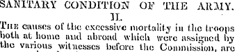 SANITARY CONDITION OF THE ARMY. 31. Tub ...