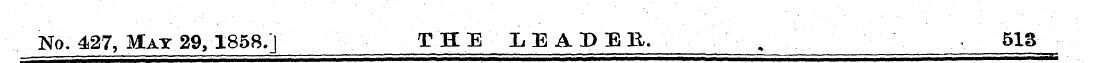 \ Jggrjg7, May 29, 1858.J . T.HE-' LEADE...