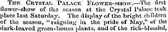 The Crystal Palace Fr.owEit-.snow.—The f...