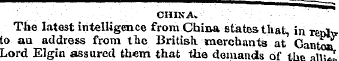 : _ ¦ - . ¦• ' . ¦ CHINA» : . • ' - . - ...