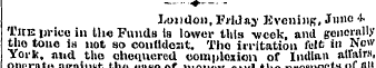 ?— - London, FiiJay Evening, Juno 4-The ...