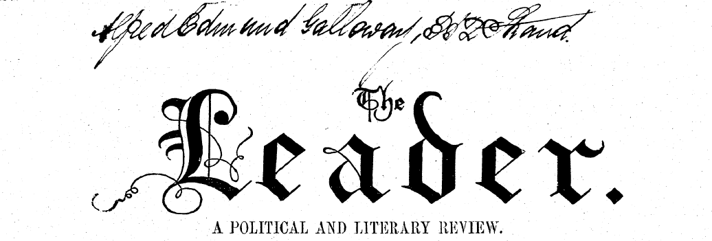 <xfle A tib t r. POLITICAL AND LITERARY ...