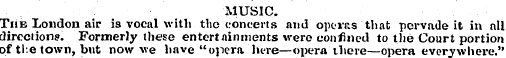 MUSIC. Tub London air is vocal with the ...