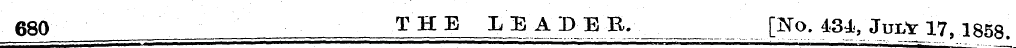 680 THE OAjjB ^ [No. 43 j., July 17, 185...