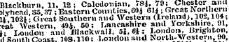 Blackburn. il, 12: Caledonian, 7Sj, 79; ...