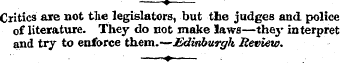 » Critics axe not tlie legislators, but ...