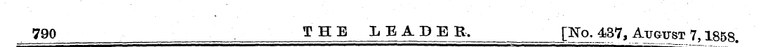 790 THE LEADER, _ [go , _ 487, Atotist 7...