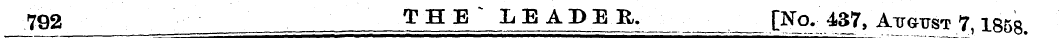 792 THE LEAD E%_ _ [No. 437, August 7,18...