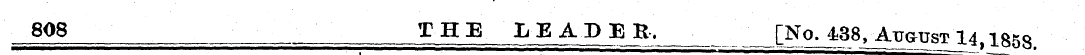808 THE LEADER, [No. 438, AuausT 14 isW