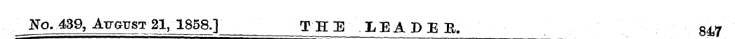/ Jj To. 439, AttotstJSI, 1858.] TH E.LE...