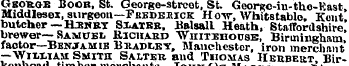 George Boob, St. George-strcot, St. Goon...