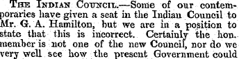 The Indian CoirsrciTi.—Some of our conte...