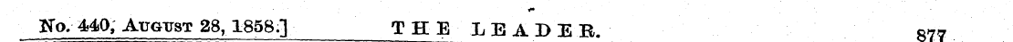 yq^ O^ AxjGTJST 28,1858.] T H E L E A D ...