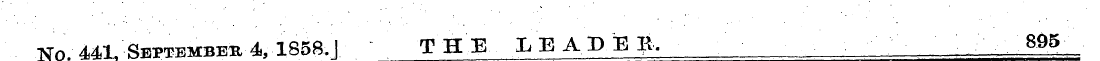 TSFo. 441. September 4, 1858.1 THE LEA P...