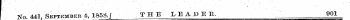 : ' ' ' ¦' ¦ ' ' . ¦ ¦¦ , ¦ No. 441, September 4, 165S.J T H B IiEADEPt. 901