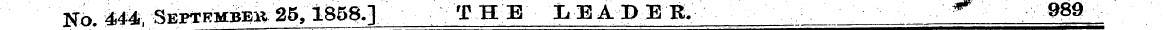 No. 444, SEPTRMBE^jg, 1858.] THE LEADBR,...