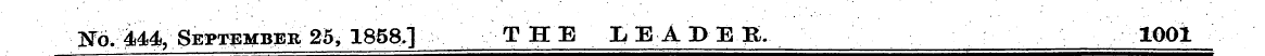 ]STo. M4 September 25,1858/1 THE LEADEB....