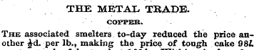 THE MET AX. TRADE. COPPER. The: associat...