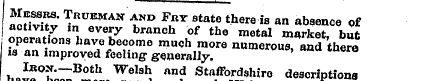 Messrs. Truwian and Fry state there ia a...
