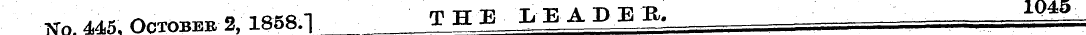 Kn. 445. Octobek 2, 1858.1 THB.LBADBB.