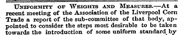 Uniformity of Weights and Measures.—At a...