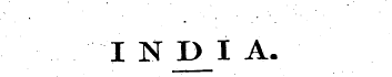 I N D ^ I A.
