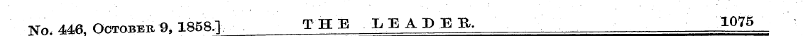 *r» .AM OrrroMR 9, 1858.1 THE LEADER. 10...