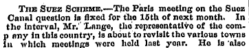 Tub Suez Scheme.—The Paris meeting on th...