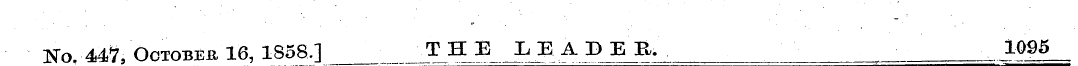 Ko, -44#i October 16, 1858.] THE L E A P...