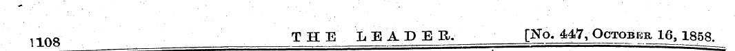 1108 T HE L E AD E R. [Kb. 447, Octobkr ...