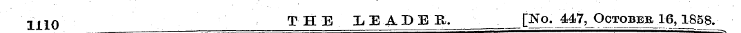 1110 THE LEADER. [No.^47, October 16 r 1...