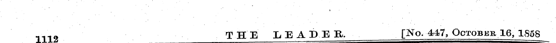 Vn© THE LEADER. [No. 447, October 16, 18...