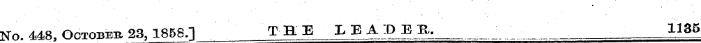 No. 4,48, Octobbb 23,1858.] T H E L E A ...