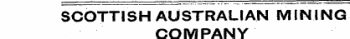 SCOTTISH AUSTRALIAN MINING COMPANY