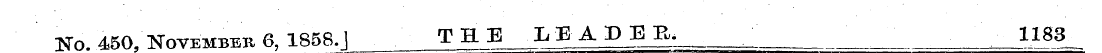 No. 450, November 6, 1858. j THE IBAPBB,...