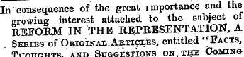 In consequence of the great importance a...