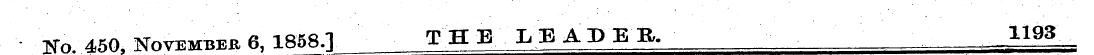 ^ ,; «„. wnv,mnn, fi. 1858.1 THE LEADER....