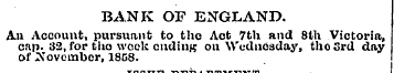 BANK OF ENGLAND. A.u Account, pursuant t...