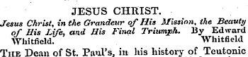 JESUS CHRIST. Jesus Christ, in the Grand...