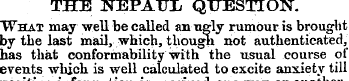 THE KEPAUI; QUESTION. What may well be c...