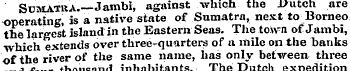 Sumatra.— Jambi, against which the Dutch...