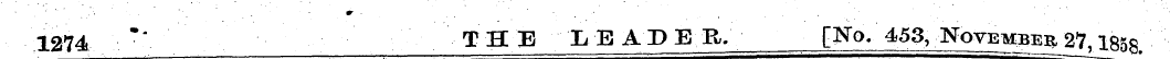 1274 :•. *" - THE LEADER, [ffTo. 453, No...