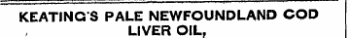 KEATING S PALE NEWFOUNDLAND COD LIVER OIL
