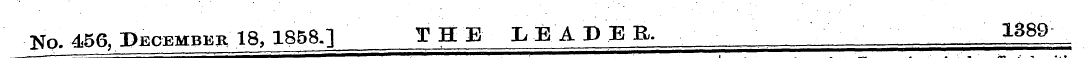 with No. 456, December 18, 1858.] THE LE...