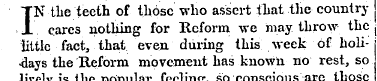 IN the teeth of those who assert that th...