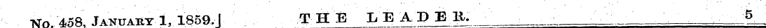 TJn 458. January 1,1859,1 THE LEABEE. _ ...